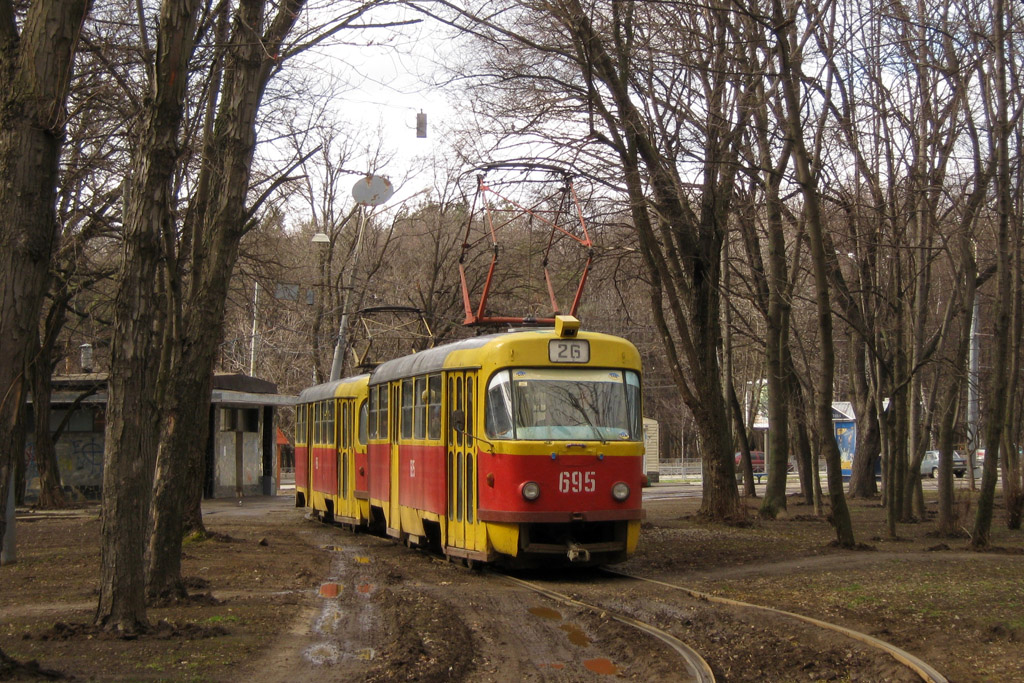 Charkiw, Tatra T3SU Nr. 695