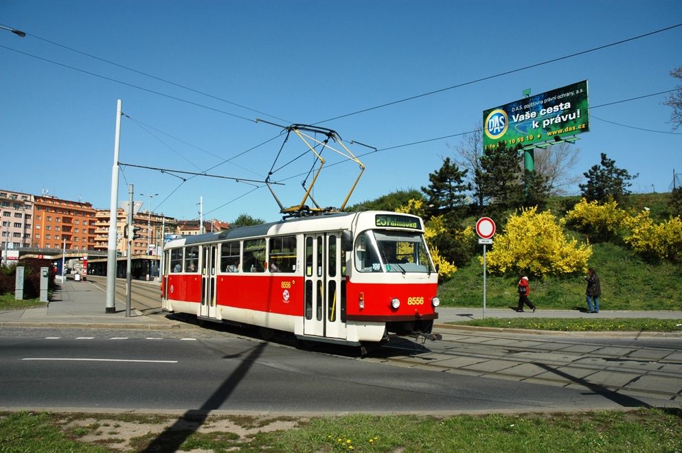 Прага, Tatra T3R.P № 8556