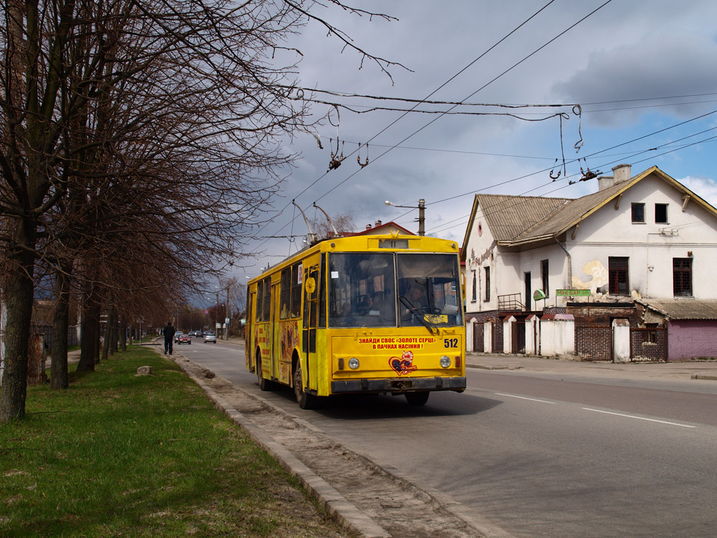 Львов, Škoda 14Tr02/6 № 512