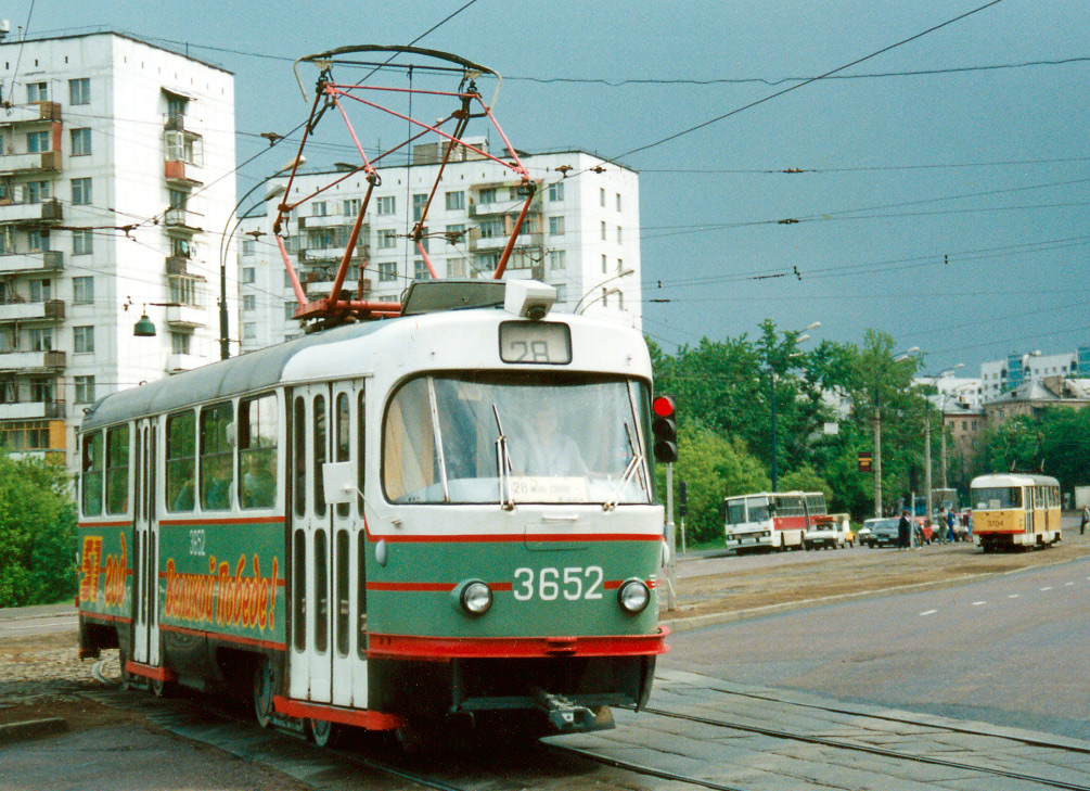 Москва, Tatra T3SU № 3652 Москва, Tatra T3SU № 3652