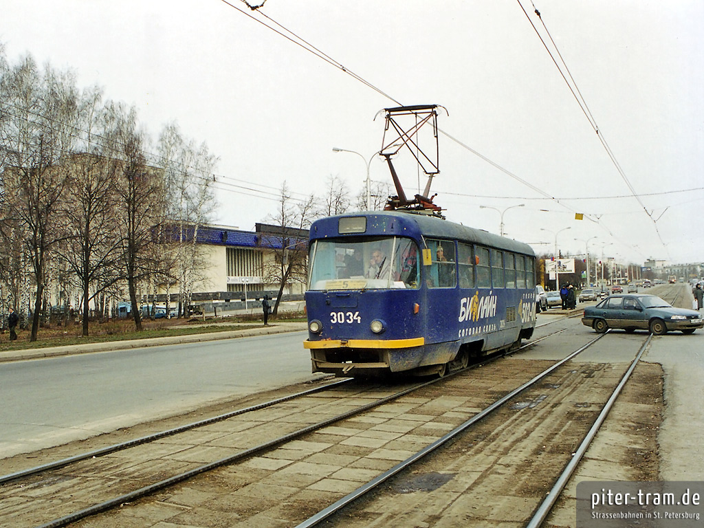 Уфа, Tatra T3SU № 3034; Уфа — Закрытые трамвайные линии
