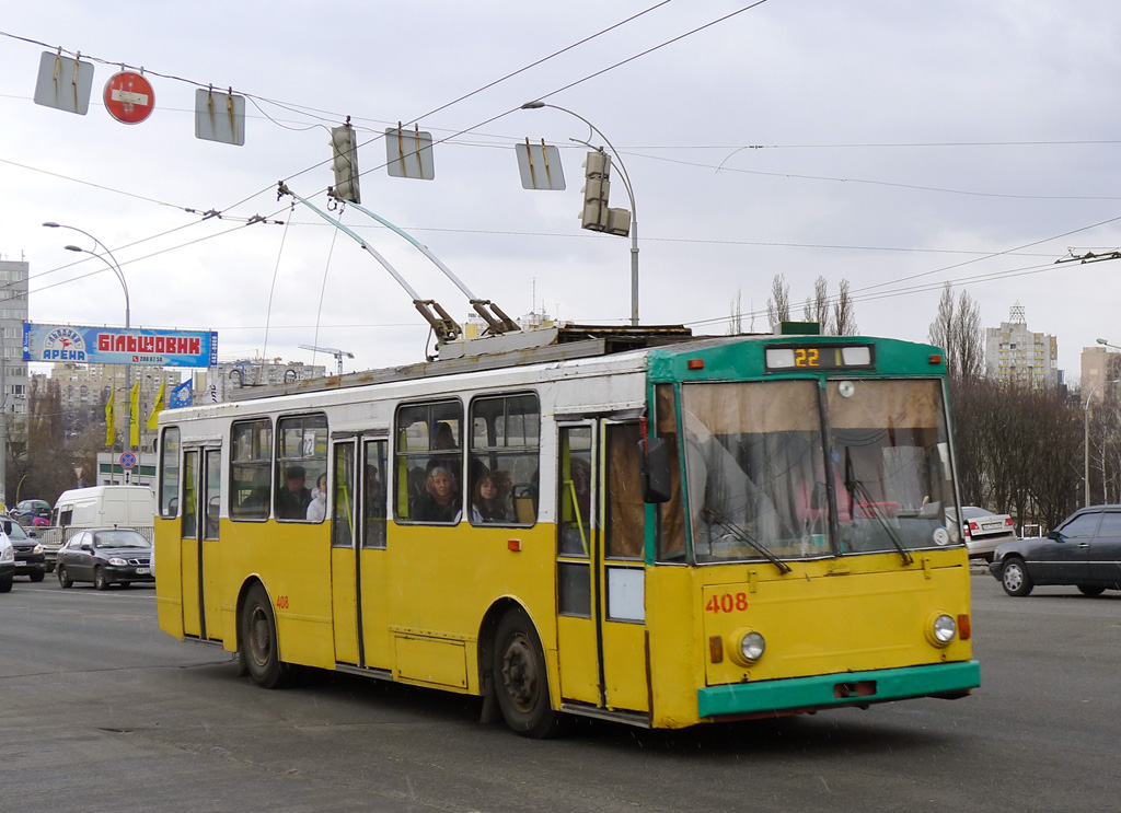 კიევი, Škoda 14Tr02/6 № 408