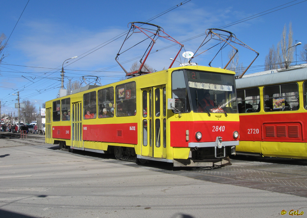 Волгоград, Tatra T6B5SU № 2840