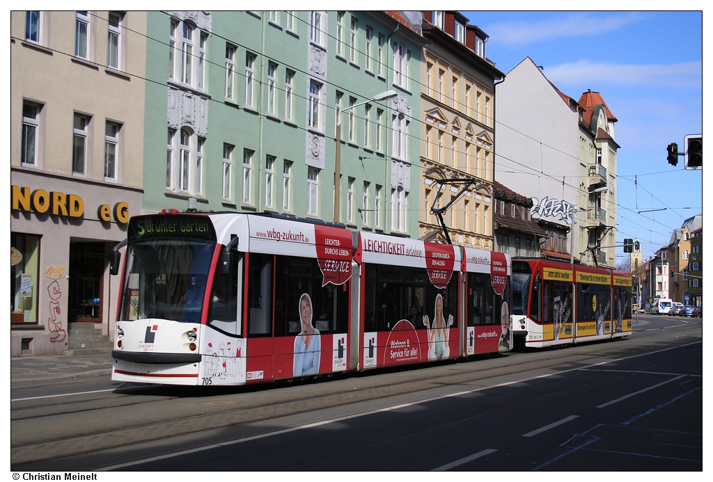 Эрфурт, Siemens Combino Advanced № 705
