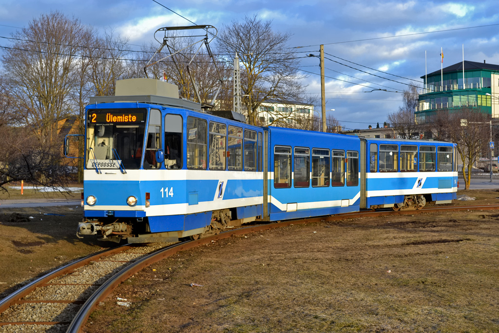 Таллин, Tatra KT6T № 114