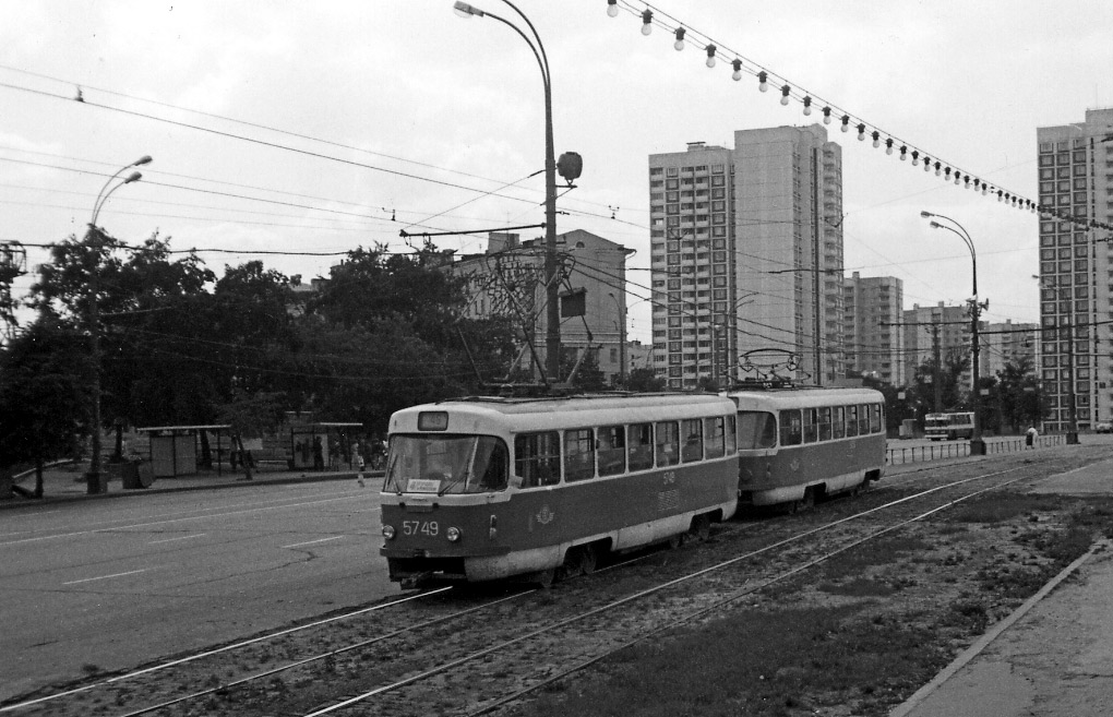 Moscow, Tatra T3SU # 5749