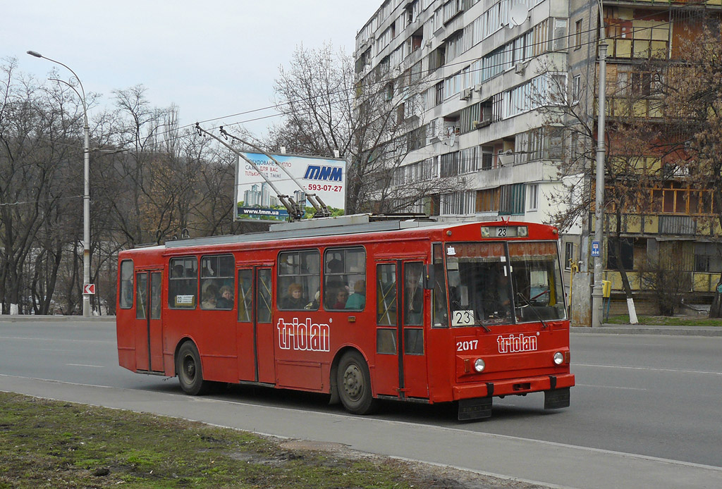Киев, Škoda 14Tr02/6 № 2017