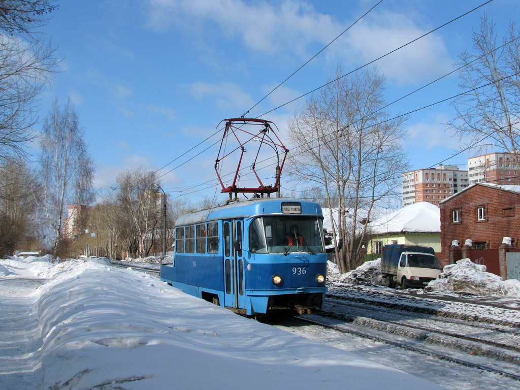 Iekaterinbourg, Tatra T3SU (2-door) N°. 936