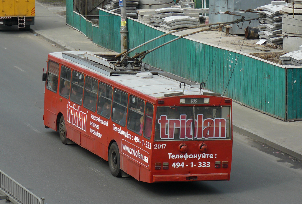 Киев, Škoda 14Tr02/6 № 2017