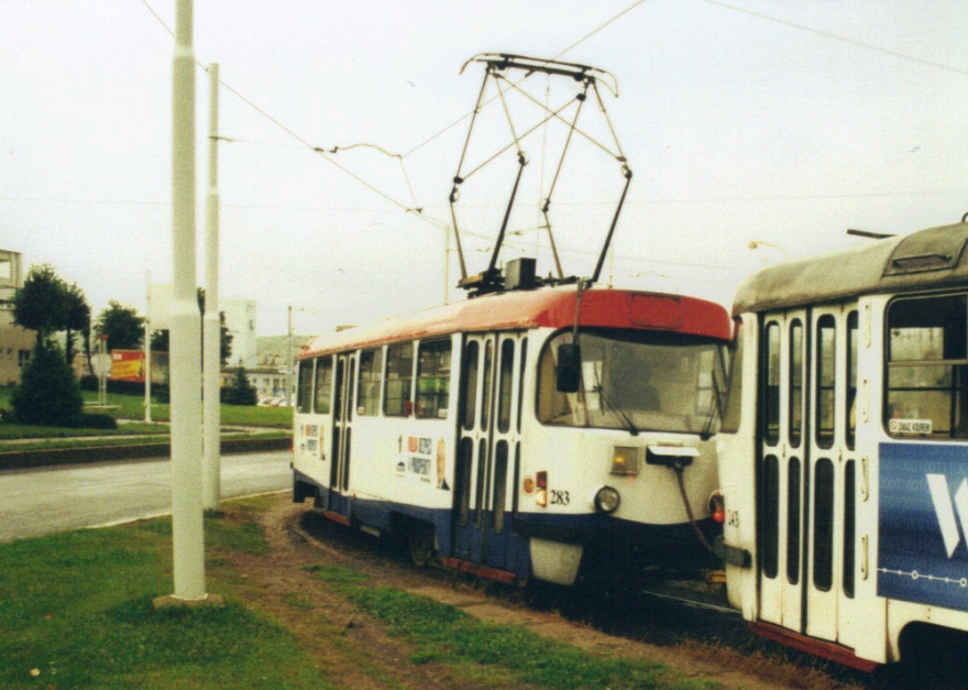 Мост ― Литвинов, Tatra T3M.3 № 283