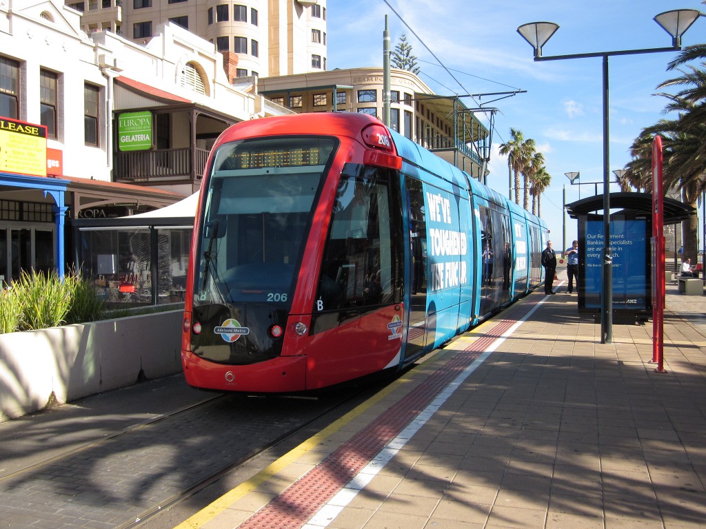 Аделаида, Alstom Citadis 302 № 206