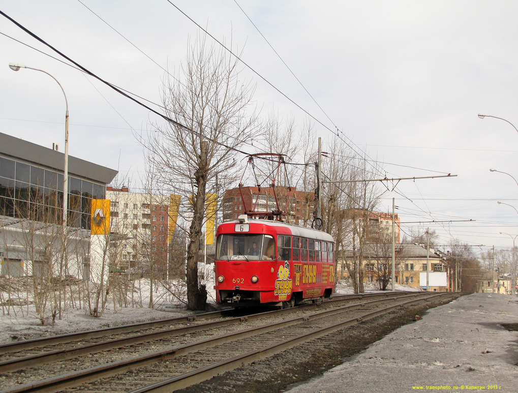 Yekaterinburg, Tatra T3SU Nr. 692
