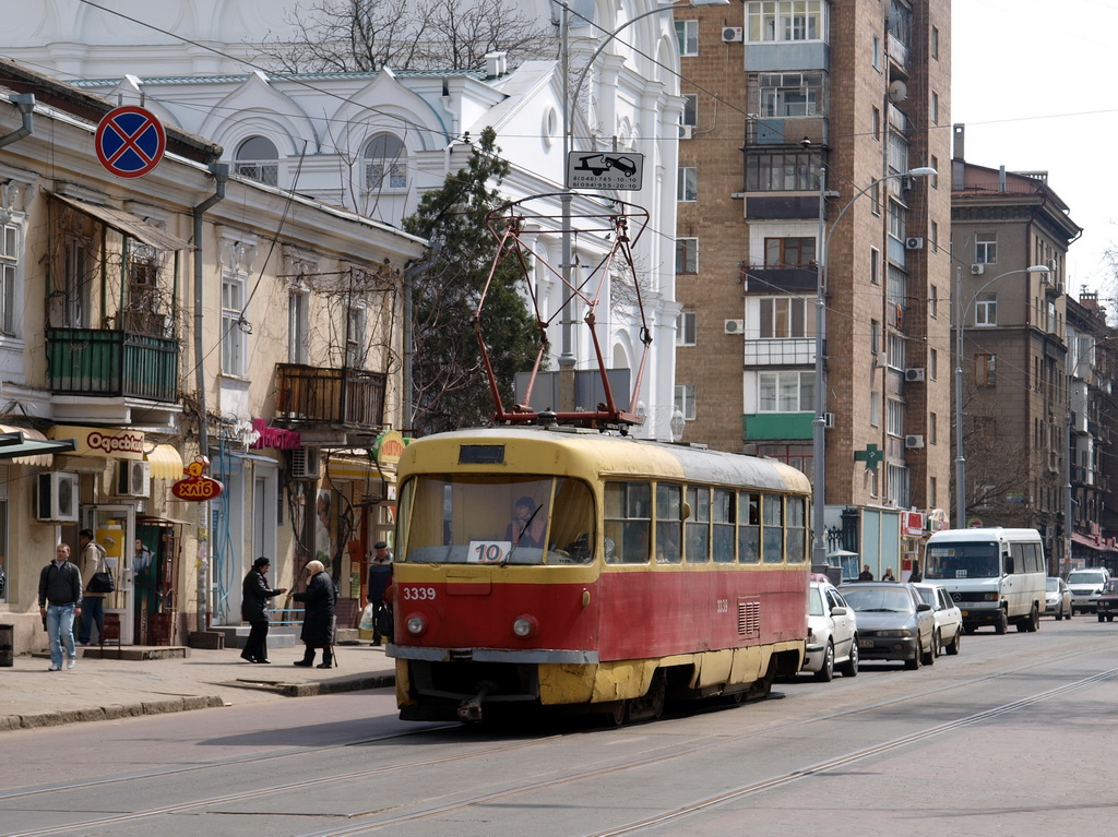 Одесса, Tatra T3SU (двухдверная) № 3339