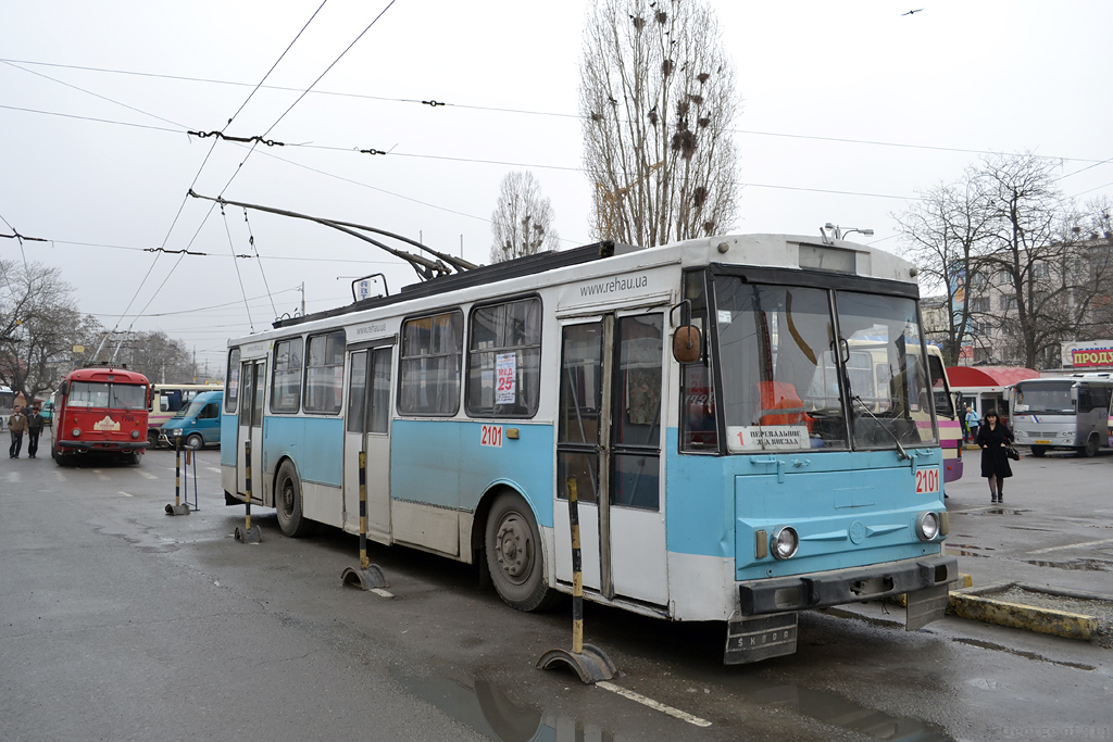Крымский троллейбус, Škoda 14Tr89/6 № 2101