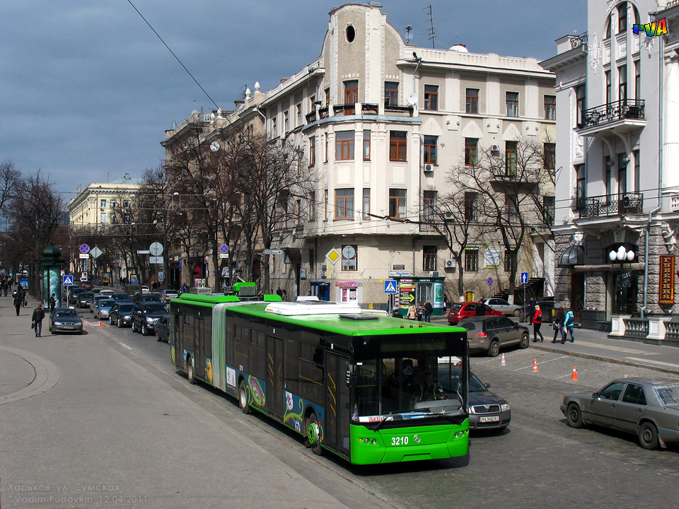 Harkiva, LAZ E301D1 № 3210 Harkiva, LAZ E301D1 № 3210