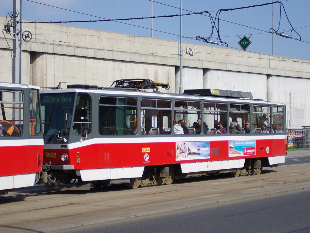 Прага, Tatra T6A5 № 8632 Прага, Tatra T6A5 № 8632