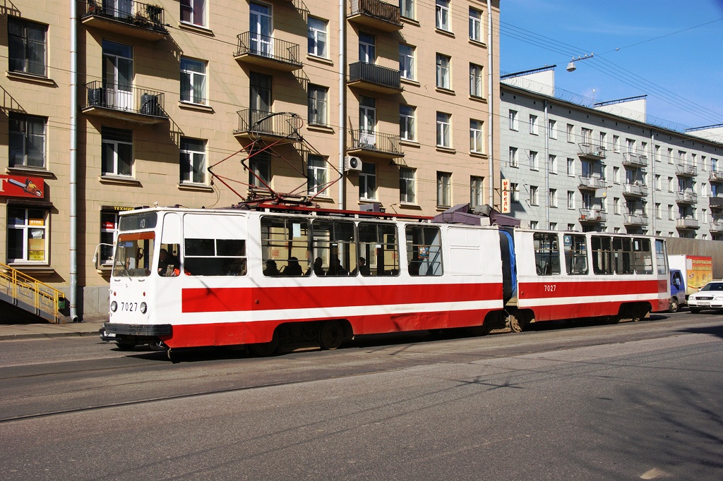 Saint-Petersburg, LVS-86K № 7027 Saint-Petersburg, LVS-86K № 7027