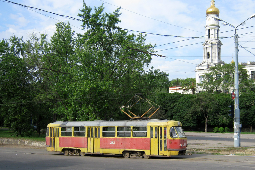 Харьков, Tatra T3SU № 393 Харьков, Tatra T3SU № 393