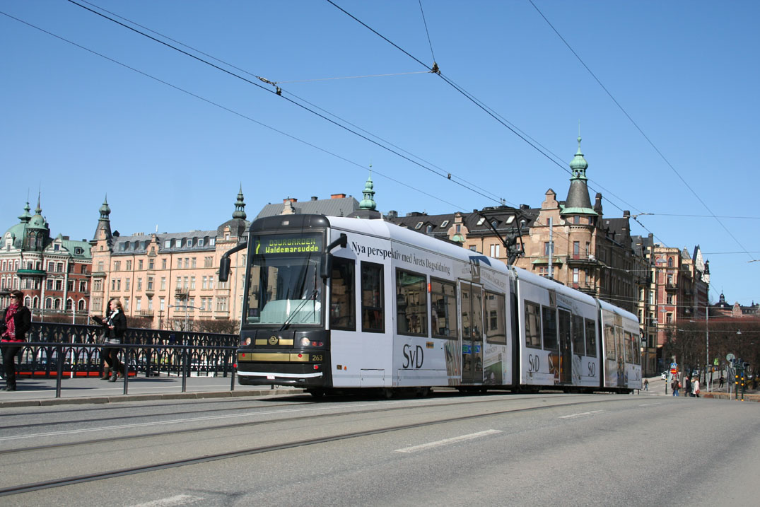 Стокгольм, Bombardier Flexity Classic № 263