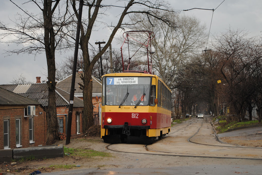 Ростов-на-Дону, Tatra T6B5SU № 812
