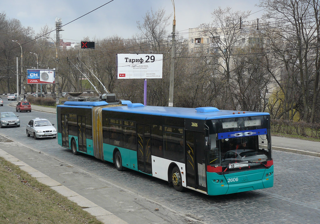 Kijów, LAZ E301D1 Nr 2606 Kijów, LAZ E301D1 Nr 2606