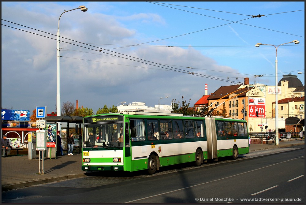 Пльзень, Škoda 15Tr13/6M № 470