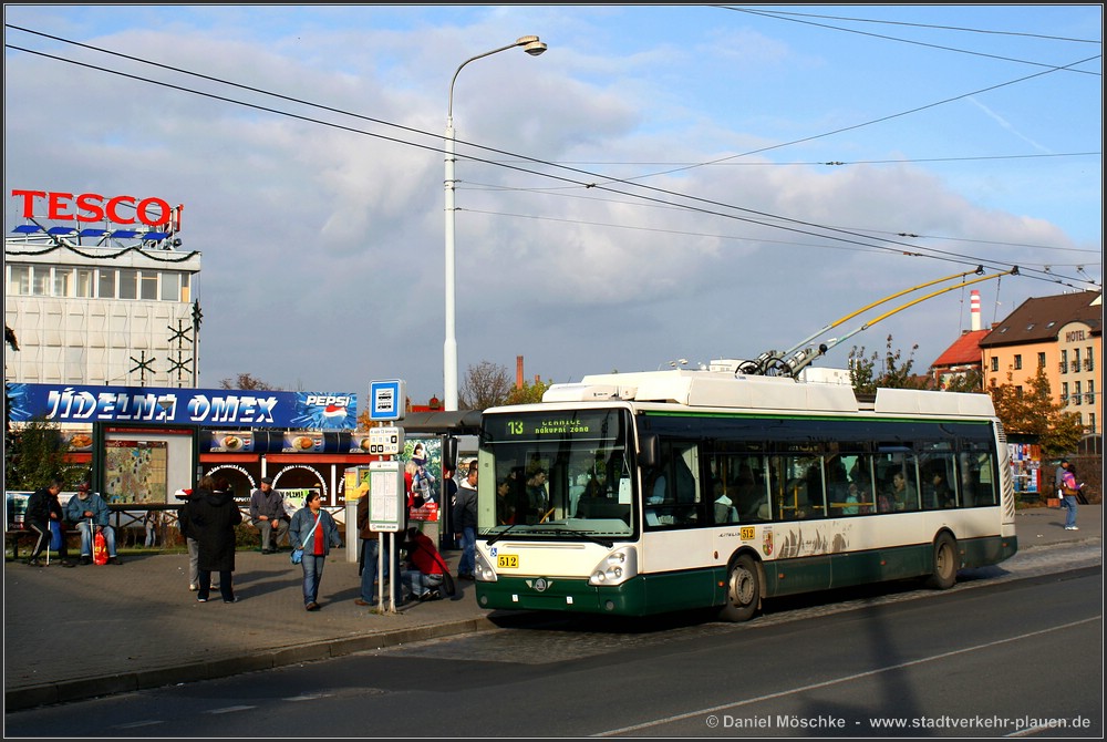 Пльзень, Škoda 24Tr Irisbus Citelis № 512