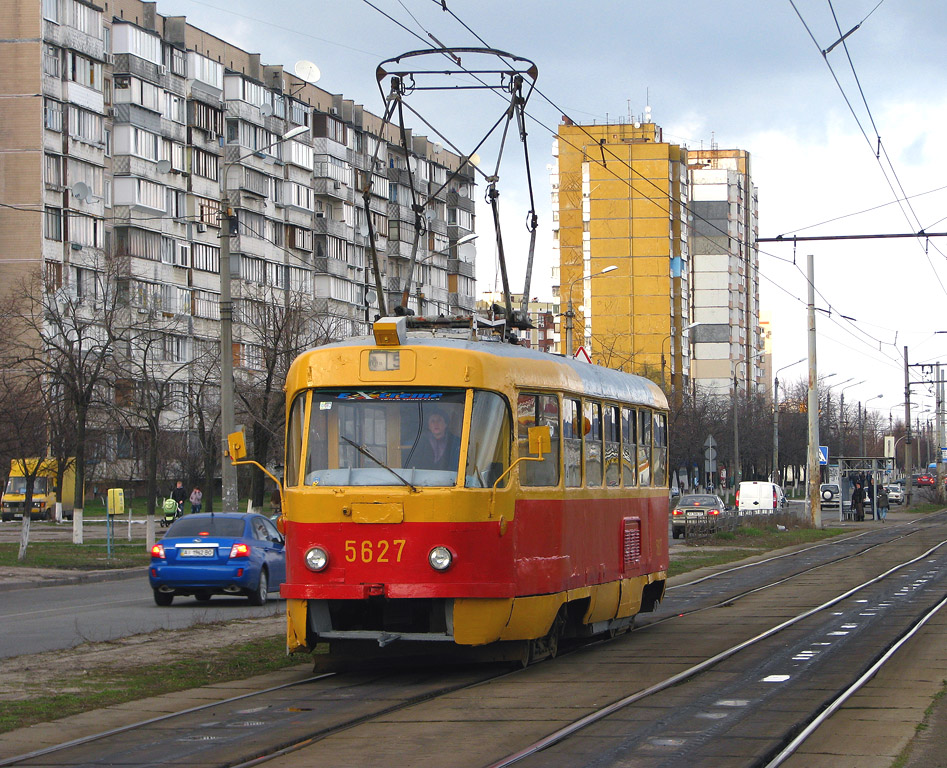 Киев, Tatra T3SU № 5627