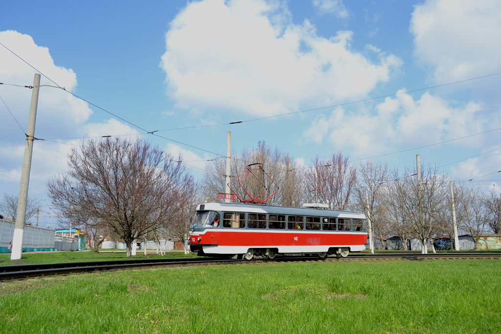 Краснодар, Tatra T3SU КВР МРПС № 142