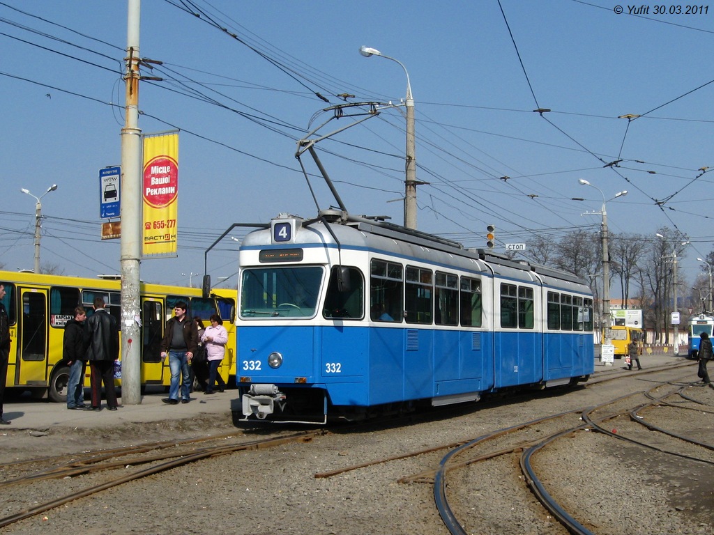 Винница, SWS/SIG/BBC Be 4/6 "Mirage" № 332