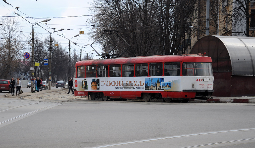 Тула, Tatra T3SU № 413
