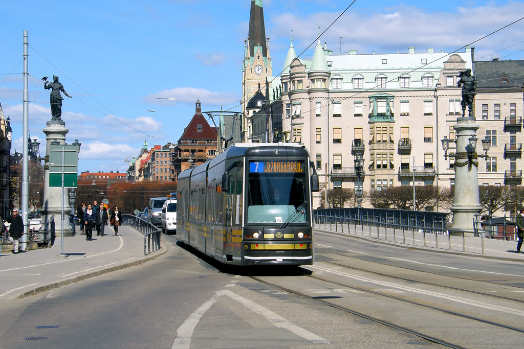 Stockholm, Bombardier Flexity Classic — 35