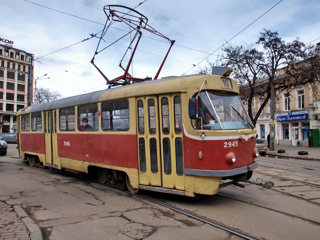 Одесса, Tatra T3SU № 2945 Одесса, Tatra T3SU № 2945