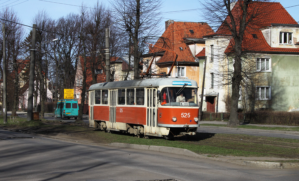 Калининград, Tatra T4D № 525
