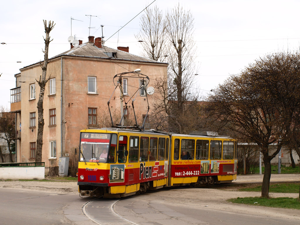Львов, Tatra KT4SU № 1090 Львов, Tatra KT4SU № 1090