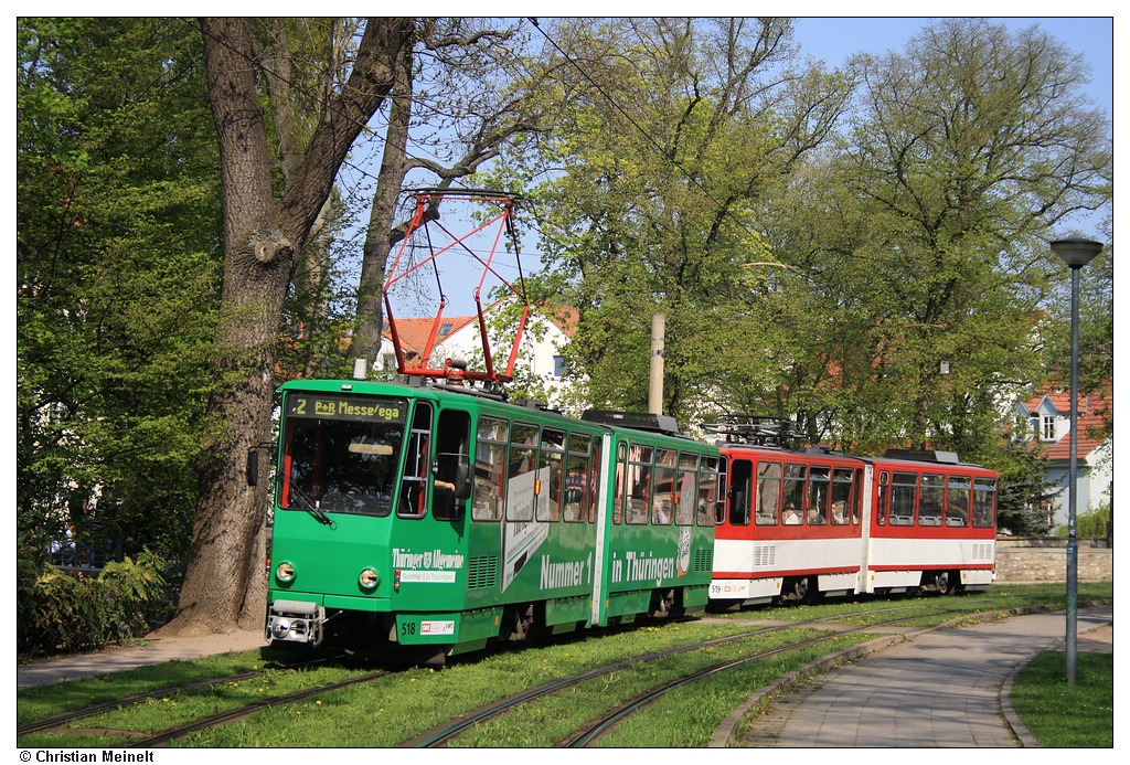 Эрфурт, Tatra KT4D № 518