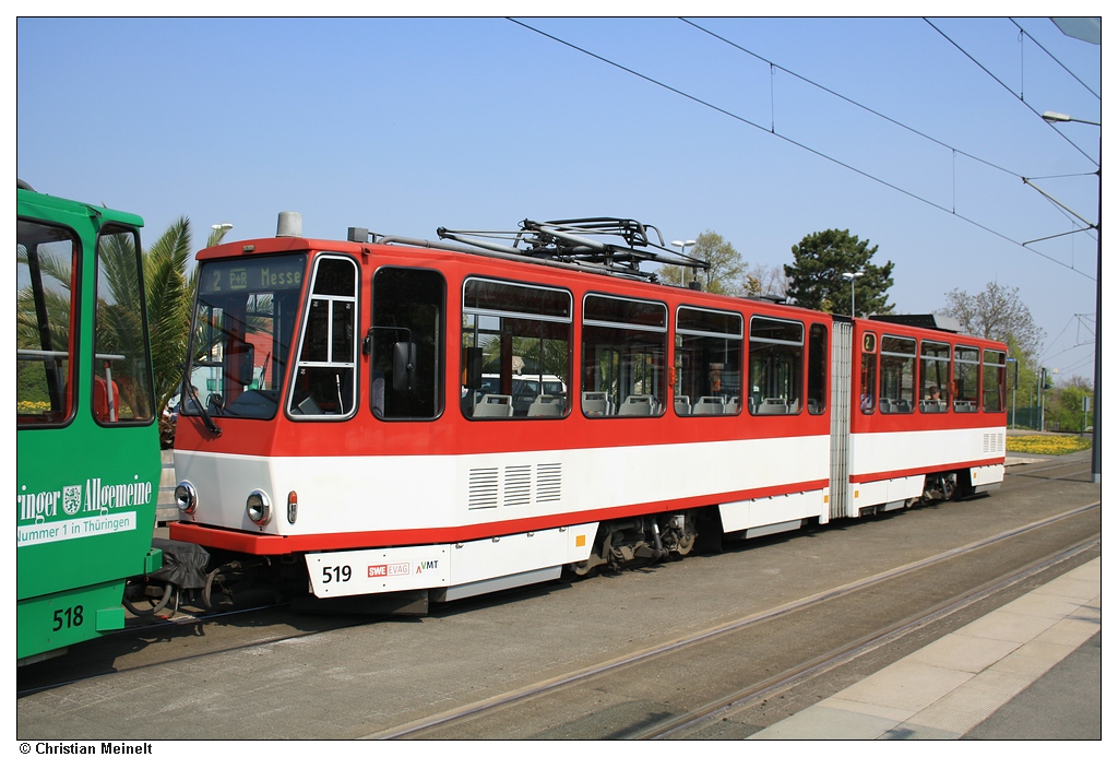 Эрфурт, Tatra KT4D № 519