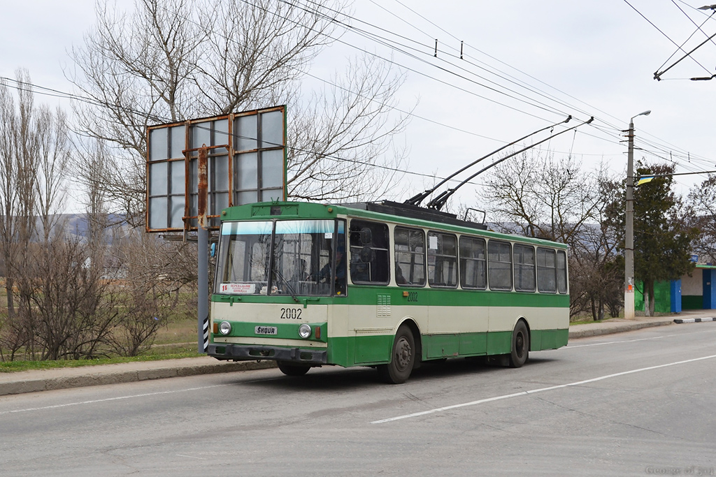 Крымскі тралейбус, Škoda 14Tr02/6 № 2002