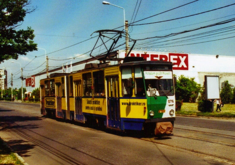 Ploiesti, Tatra KT4D № 076