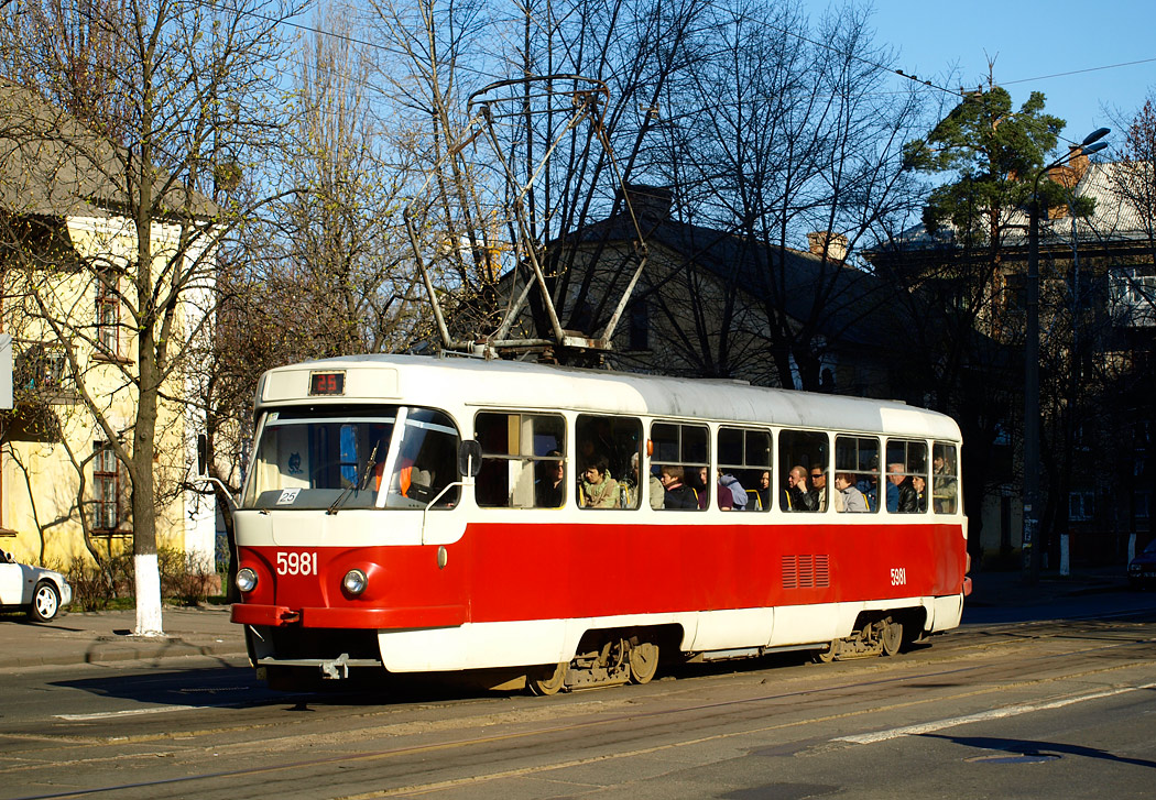 Кіеў, Tatra T3P № 5981