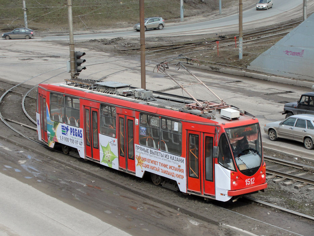 Казань, 71-134АЭ (ЛМ-99АЭ) № 1512