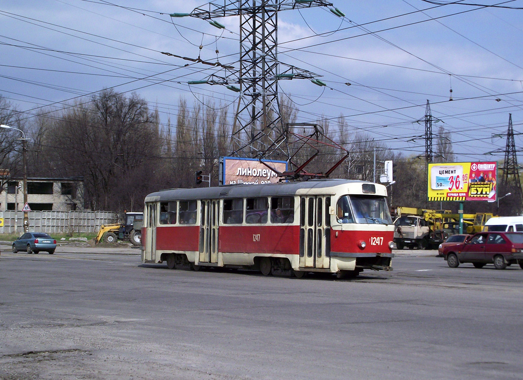 Днепр, Tatra T3SU № 1247 Днепр, Tatra T3SU № 1247
