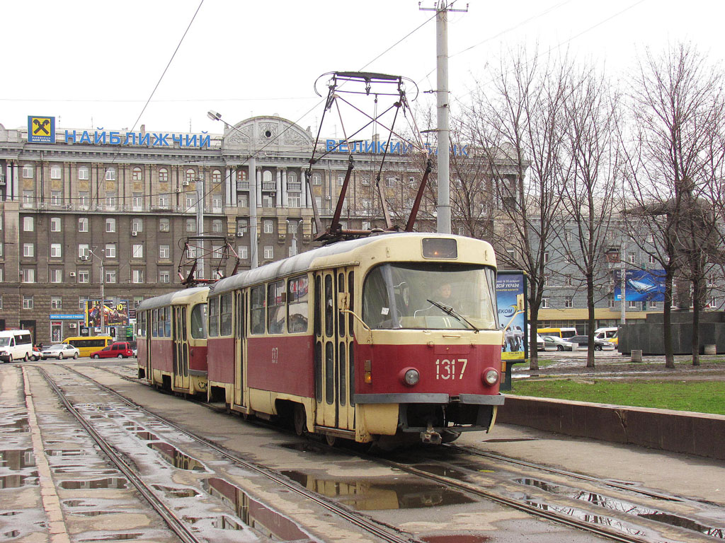 Днепр, Tatra T3SU № 1317 Днепр, Tatra T3SU № 1317