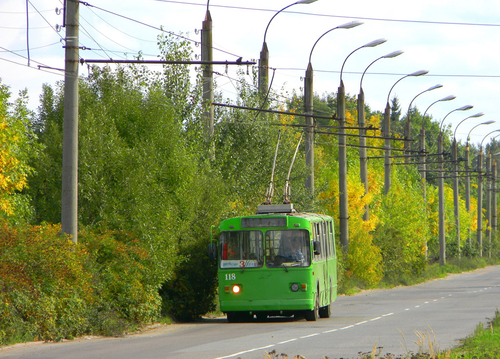 Тверь, ЗиУ-682В-012 [В0А] № 118; Тверь — Троллейбусные линии: Заволжский район