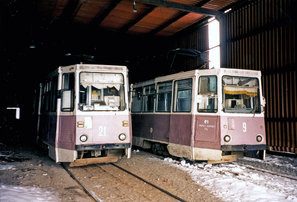 Темиртау, 71-605 (КТМ-5М3) № 21; Темиртау, 71-605 (КТМ-5М3) № 9