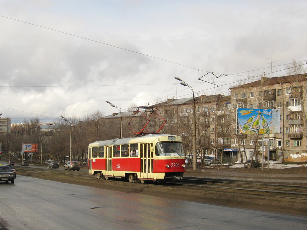 Ижевск, Tatra T3SU № 2206