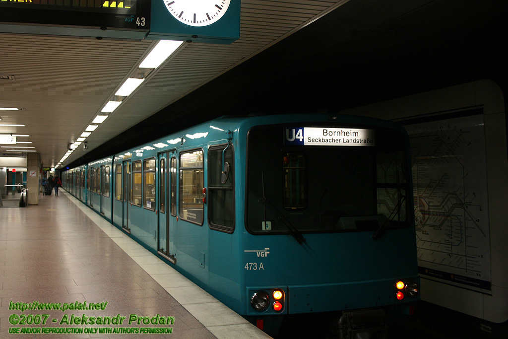 Франкфурт-на-Майне, Duewag U3 № 473