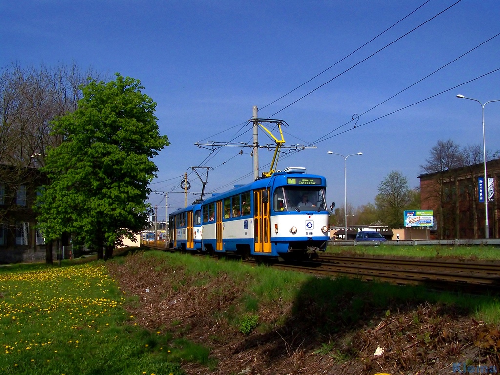 Острава, Tatra T3R.P № 996