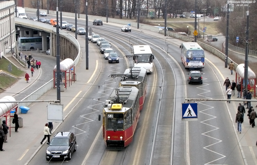 Варшава, Konstal 105Na № 1268 Варшава, Konstal 105Na № 1268