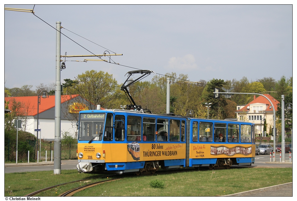 Гота, Tatra KT4DC № 306